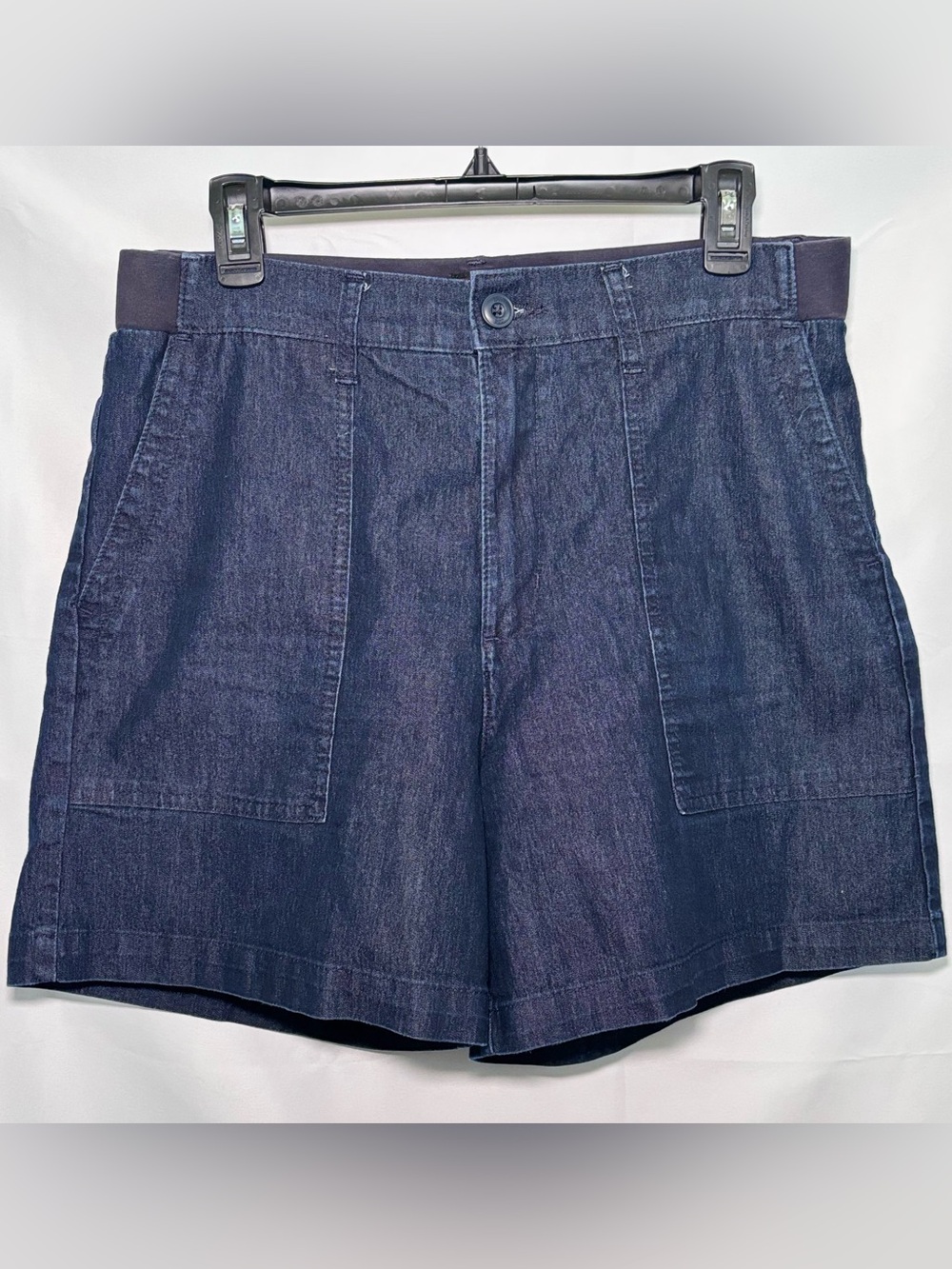 Lee Mid-rise Comfort Stretch Waistband Denim Shorts Women’s Size 12